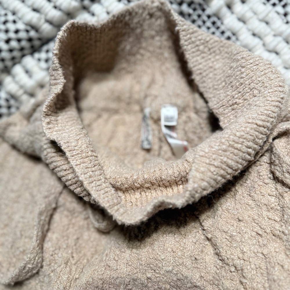 Cream free people cable knit lounge leggings XS - Picture 6 of 6
